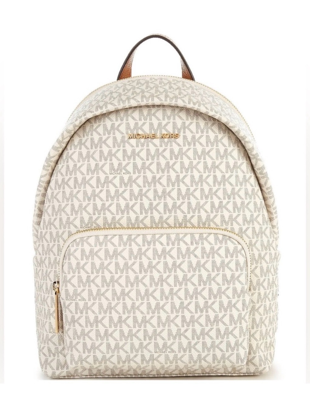 Michael Kors Cream Signature Backpack